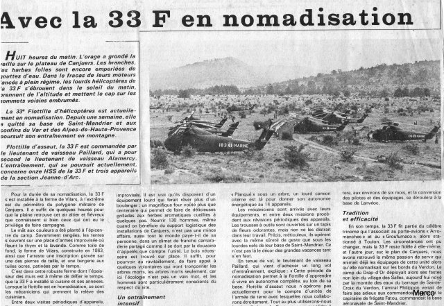 La 33F dans les Alpages